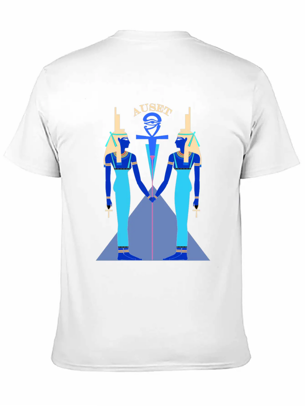 Auset Esoteric Psychedelic T Shirt All Seeing Eye Awakening Breathable Soft Cotton T-Shirt – Timeless Casual Look