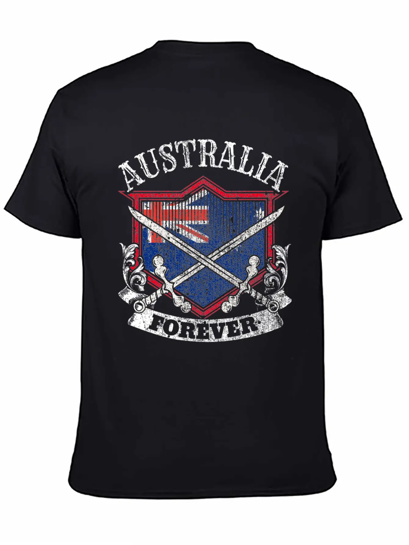 Australia For Always Land Gift Basic Graphic T-Shirt – Daily Comfort In Soft Cotton