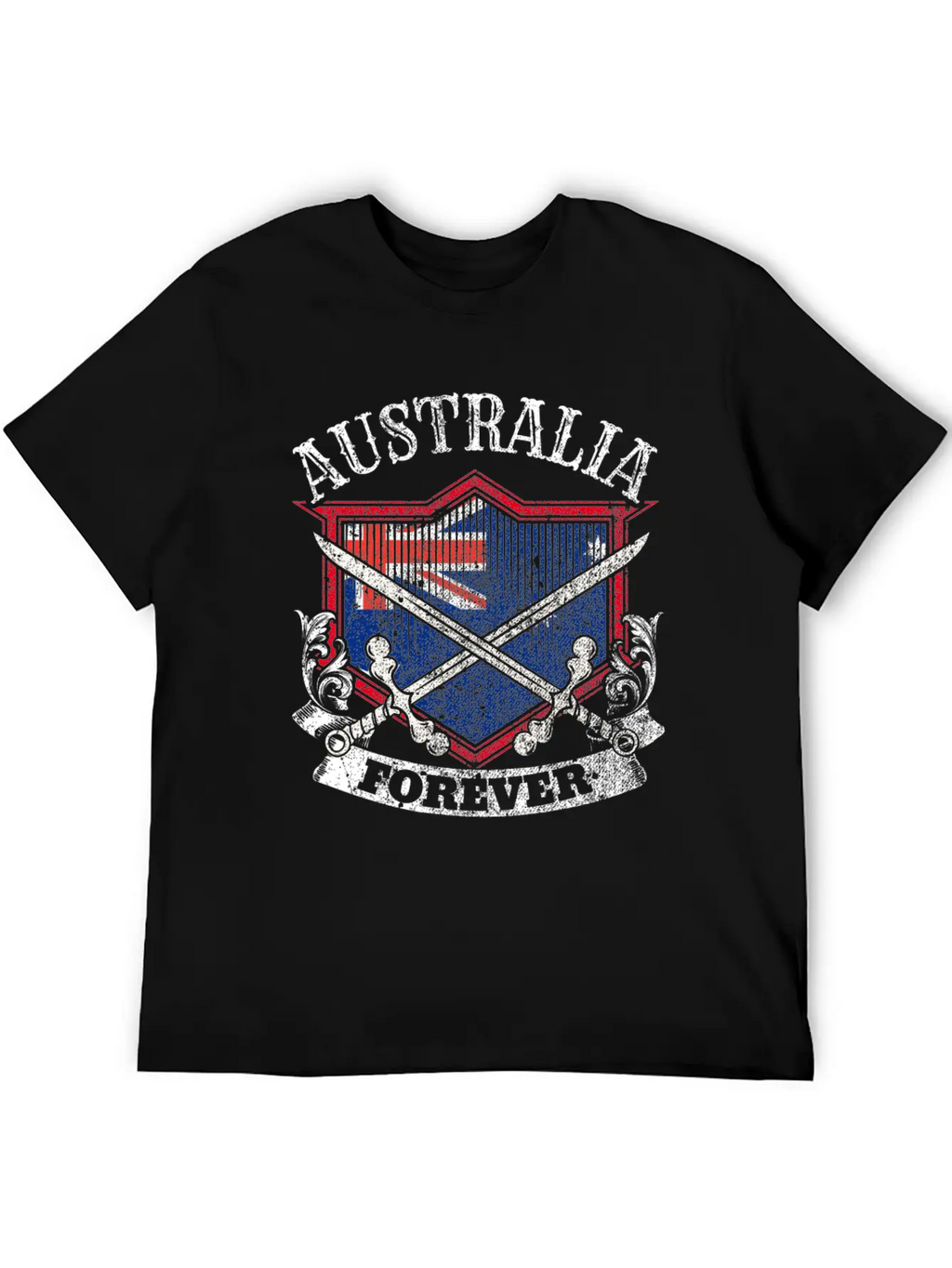 Australia For Always Land Gift Basic Graphic T-Shirt – Daily Comfort In Soft Cotton