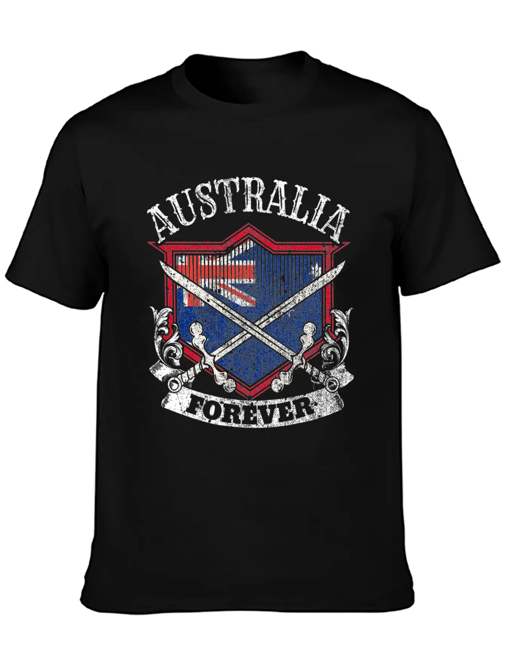 Australia For Always Land Gift Basic Graphic T-Shirt – Daily Comfort In Soft Cotton