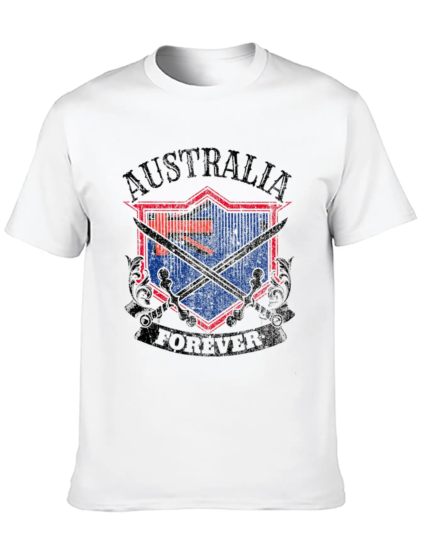 Australia For Always Land Gift Basic Graphic T-Shirt – Daily Comfort In Soft Cotton