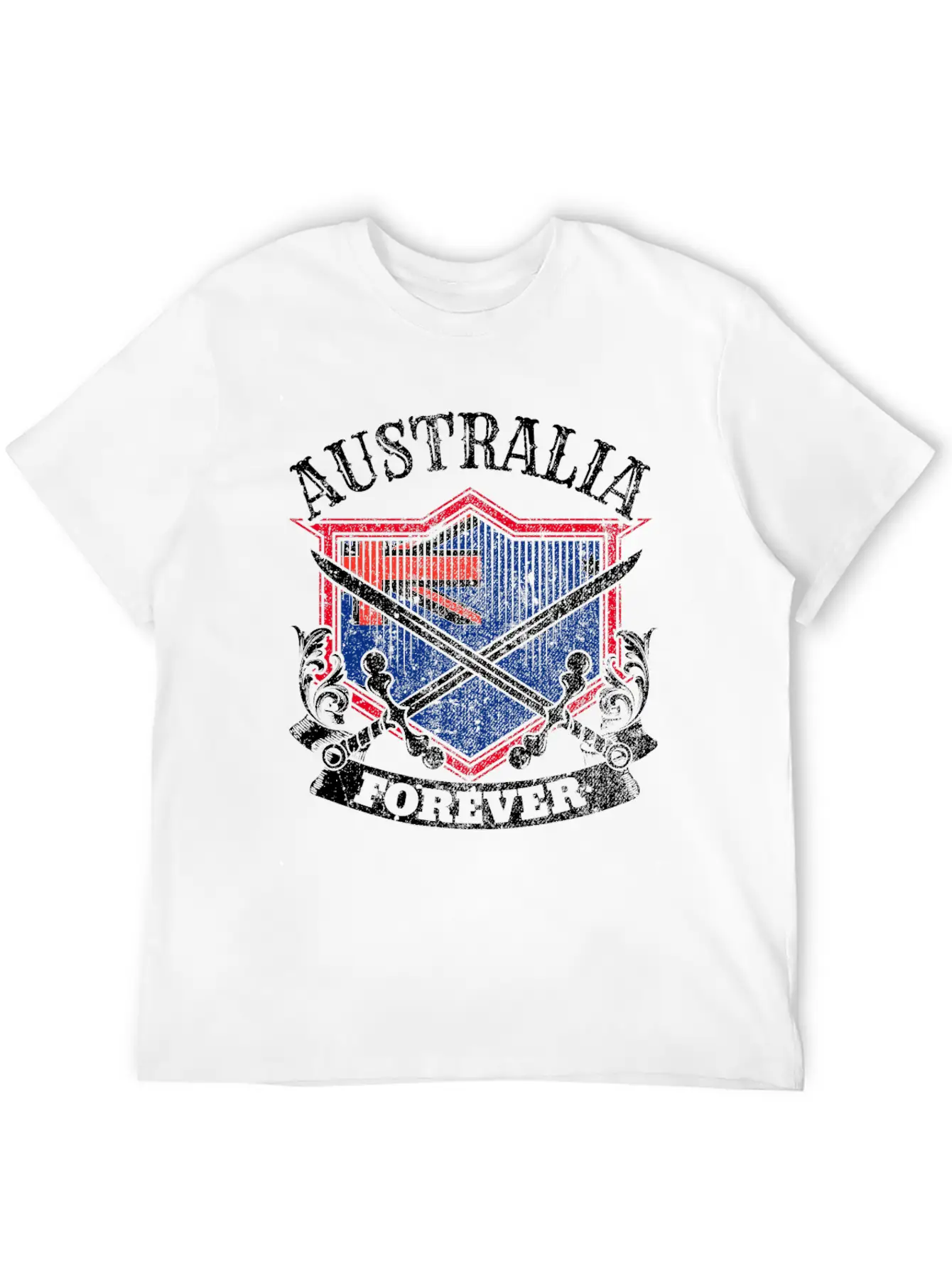 Australia For Always Land Gift Basic Graphic T-Shirt – Daily Comfort In Soft Cotton