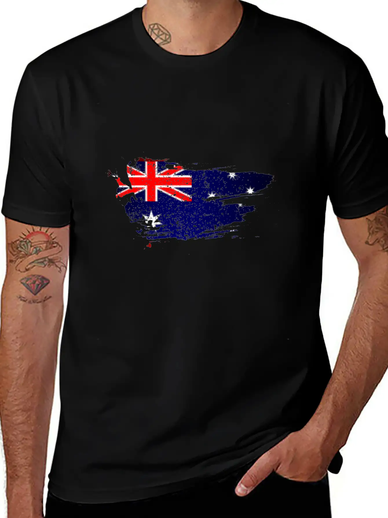 Australian Flag Classic Cotton Tee – Unisex Comfort For Any Season