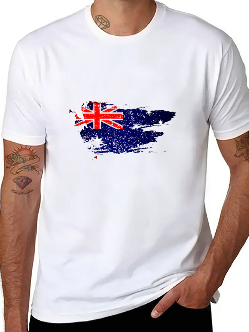 Australian Flag Classic Cotton Tee – Unisex Comfort For Any Season