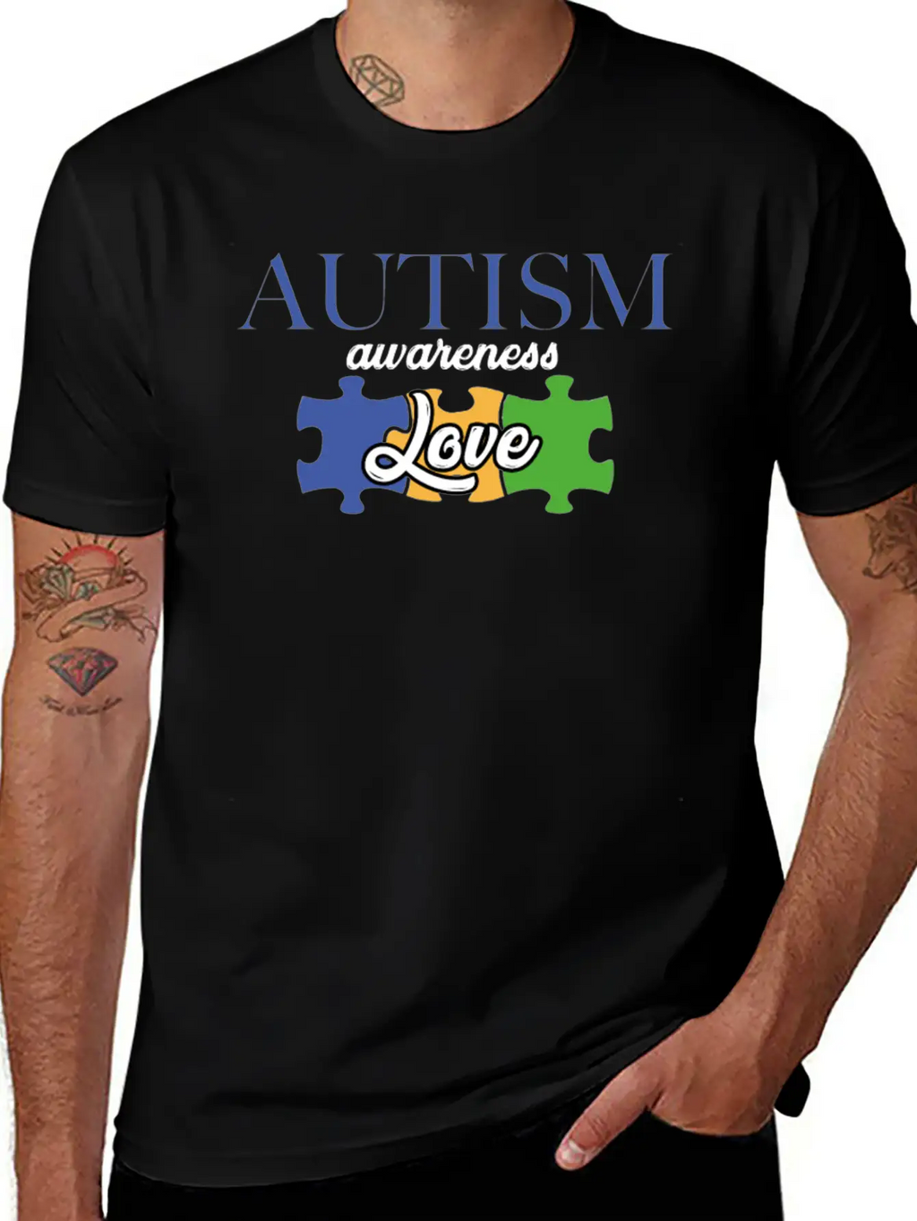 Autism Awareness Classic Cotton Tee – Unisex Comfort For Any Season