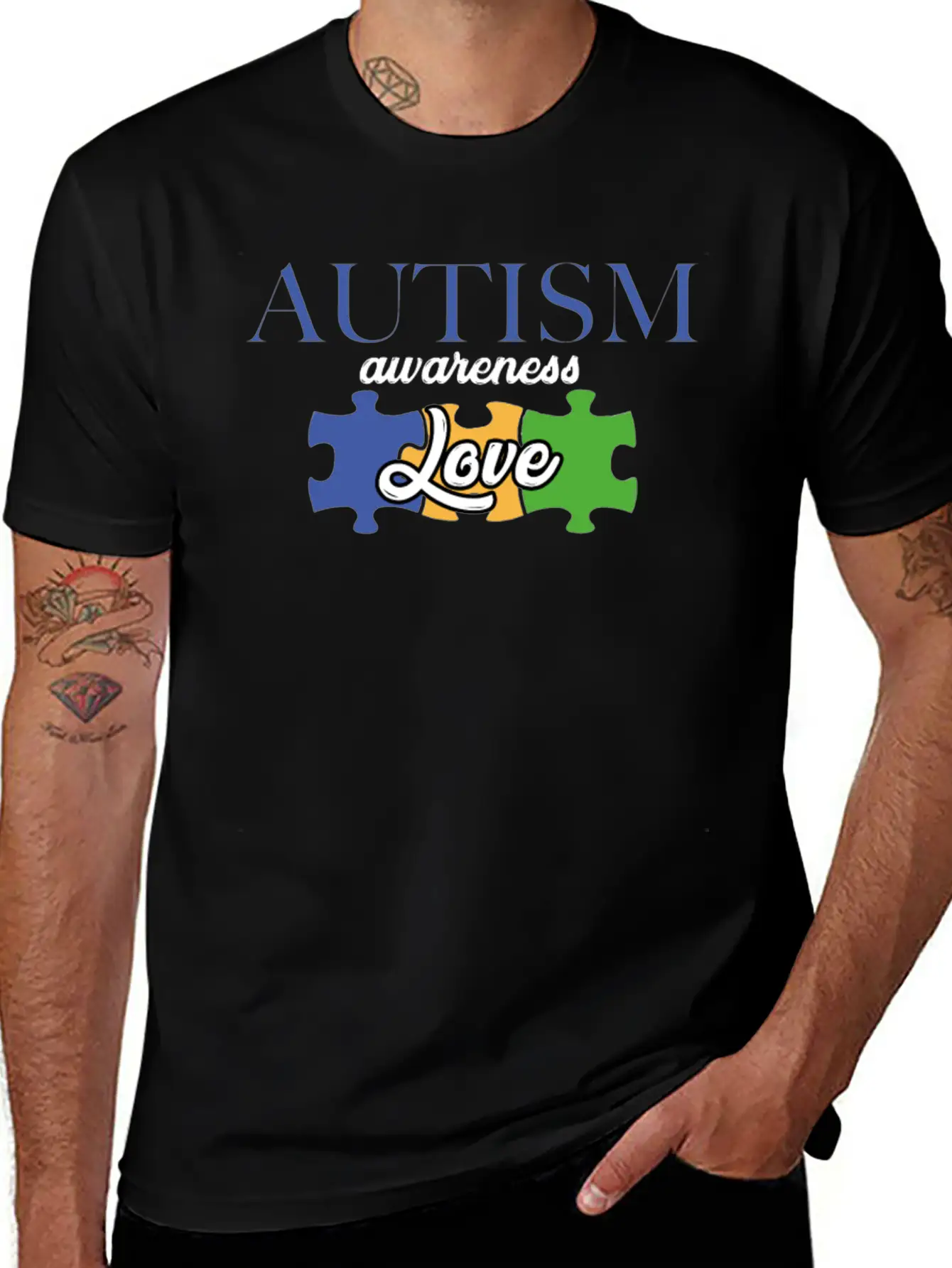 Autism Awareness Classic Cotton Tee – Unisex Comfort For Any Season