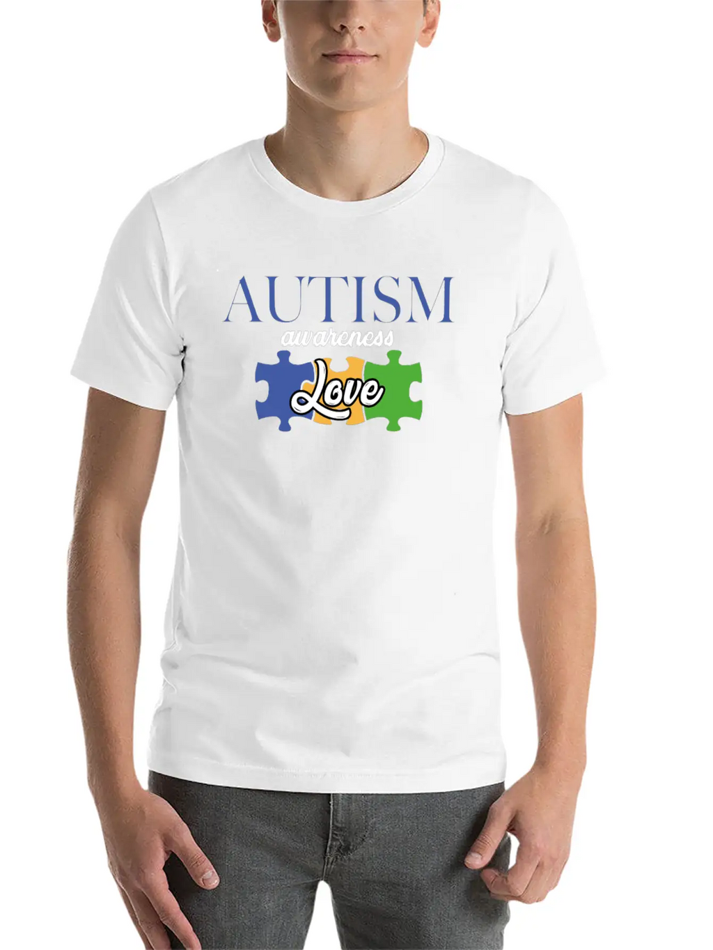 Autism Awareness Classic Cotton Tee – Unisex Comfort For Any Season