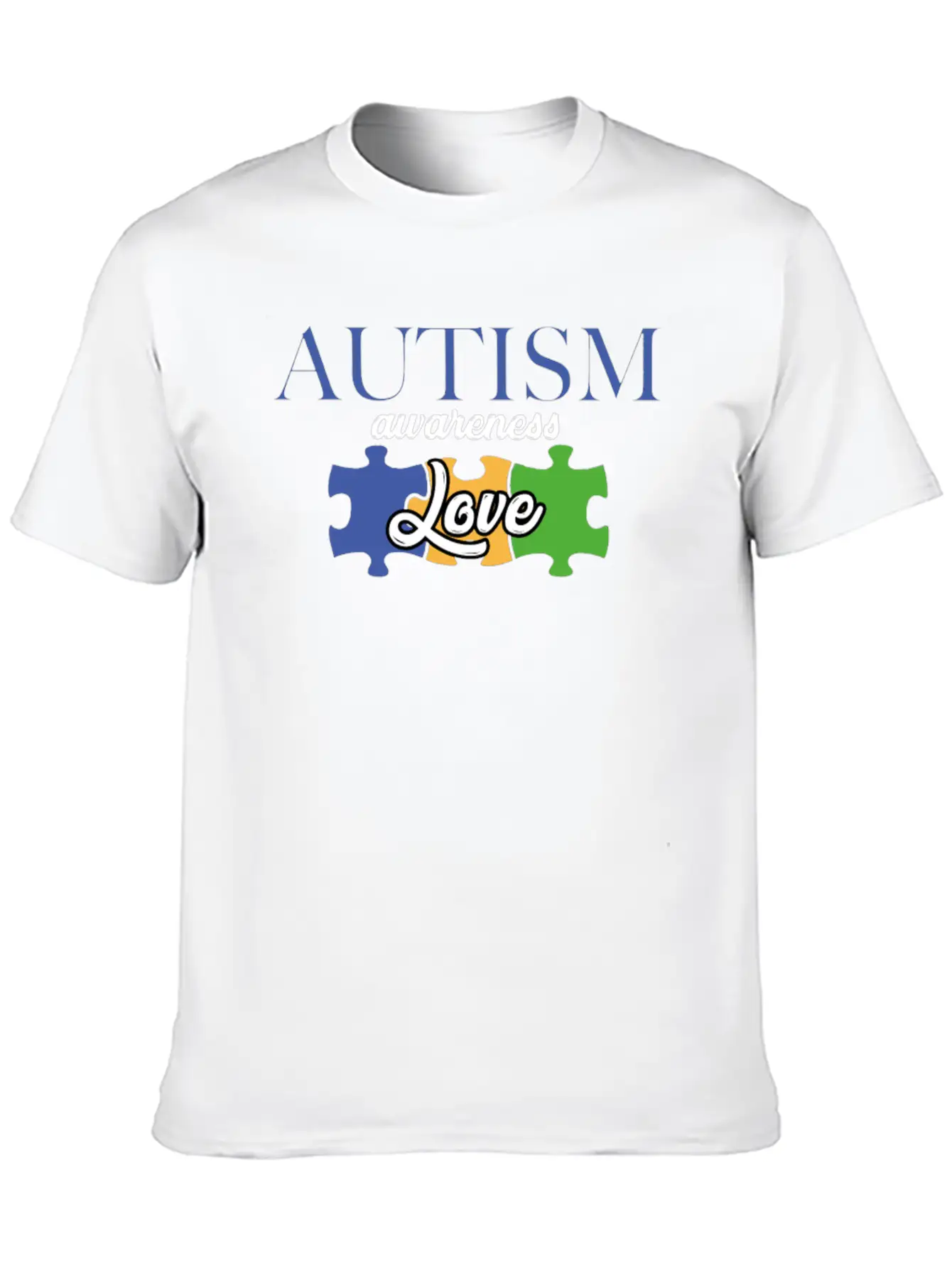 Autism Awareness Classic Cotton Tee – Unisex Comfort For Any Season