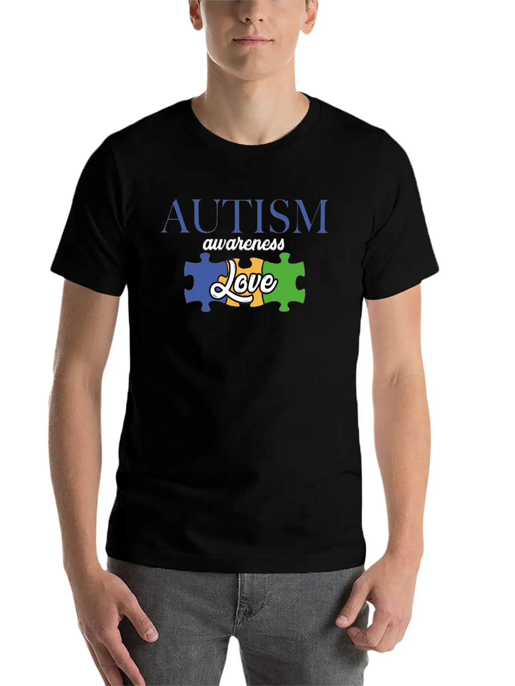 Autism Awareness Classic Cotton Tee – Unisex Comfort For Any Season