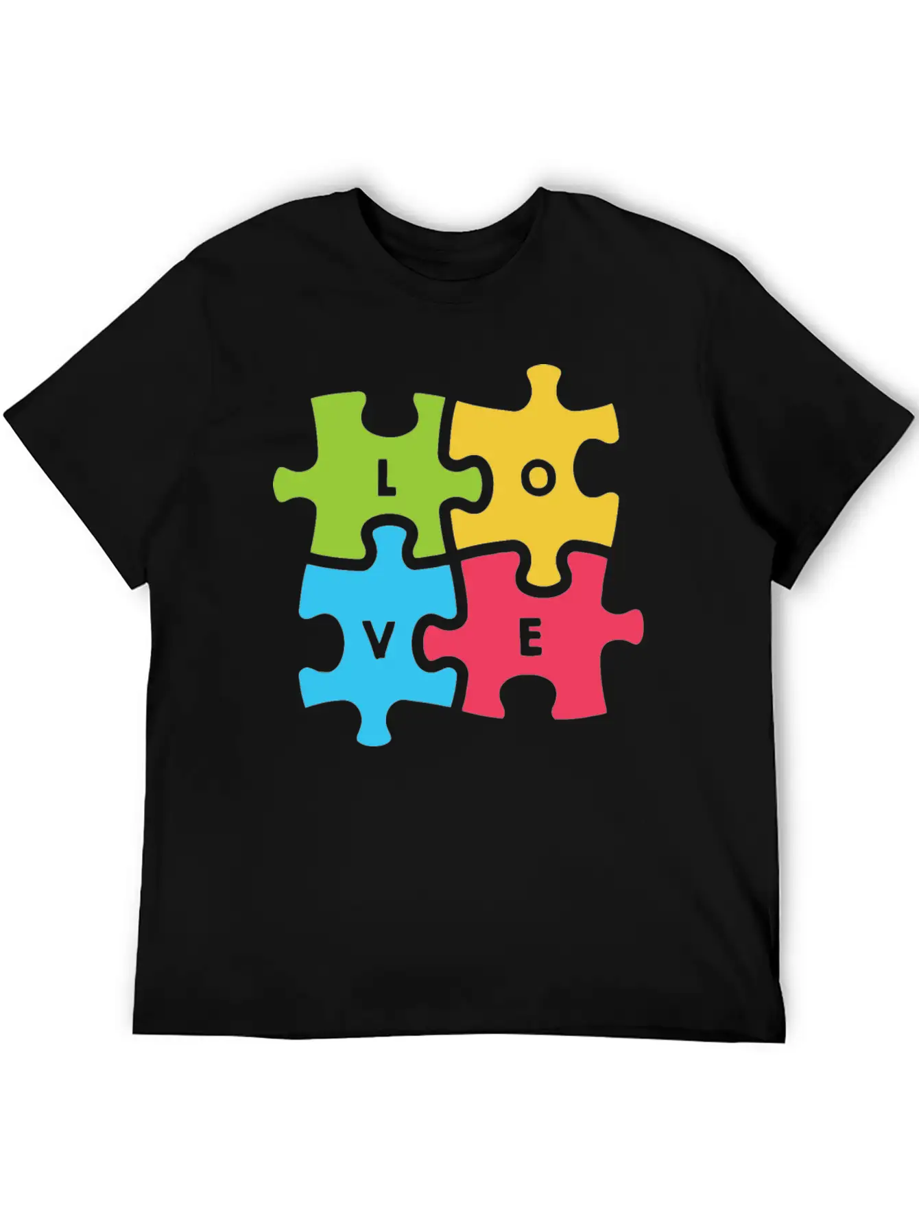 Autism Awareness Day Breathable Graphic T-Shirt – Perfect For Casual Days