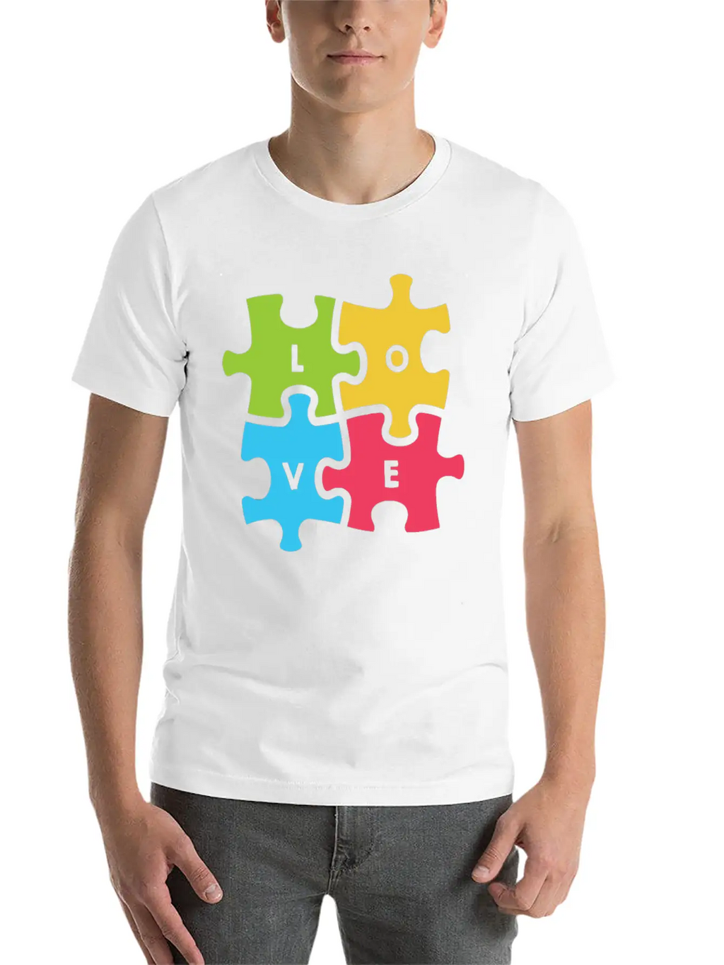 Autism Awareness Day Breathable Graphic T-Shirt – Perfect For Casual Days