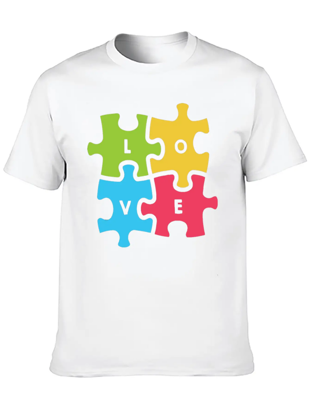 Autism Awareness Day Breathable Graphic T-Shirt – Perfect For Casual Days