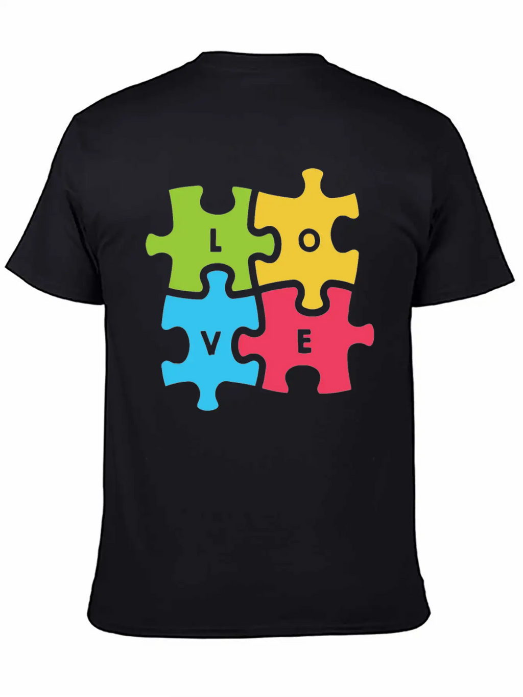 Autism Awareness Day Breathable Graphic T-Shirt – Perfect For Casual Days