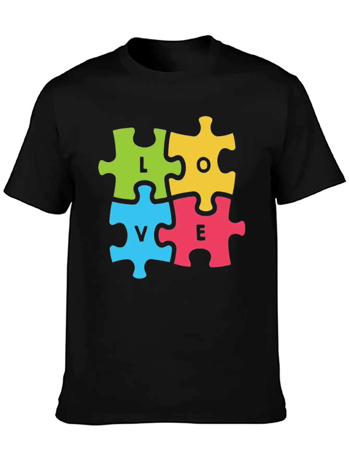 Autism Awareness Day Breathable Graphic T-Shirt – Perfect For Casual Days