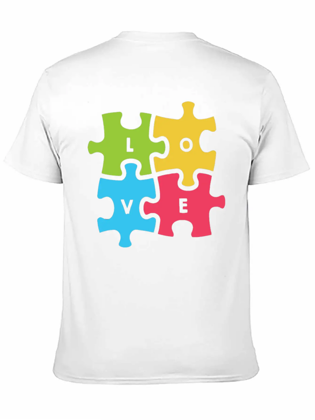 Autism Awareness Day Breathable Graphic T-Shirt – Perfect For Casual Days