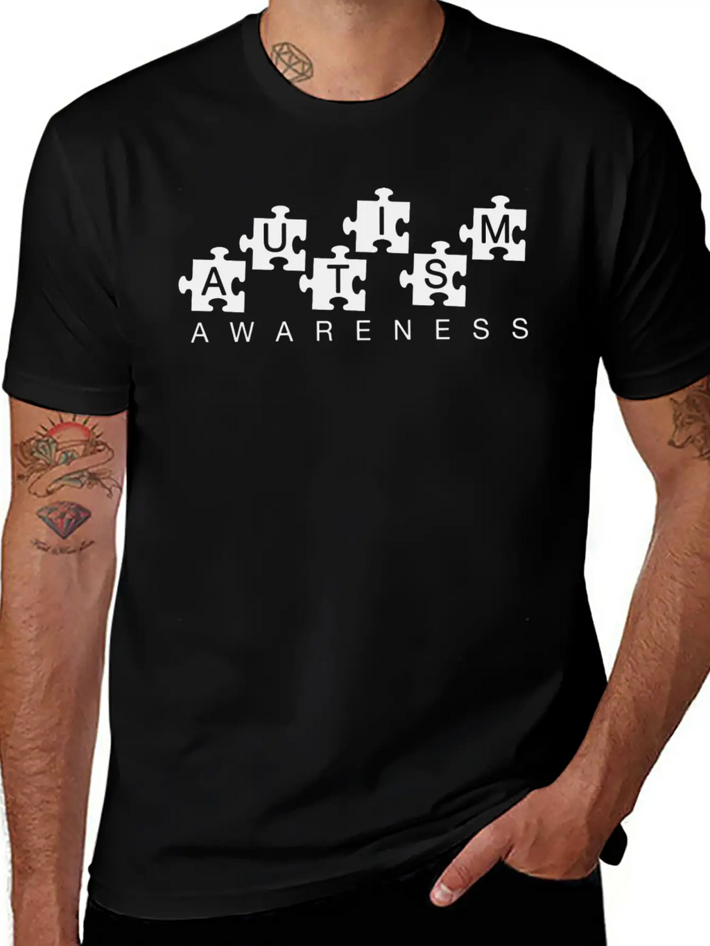 Autism Awareness Essential Cotton Tee For Daily Outfits – Unisex Style
