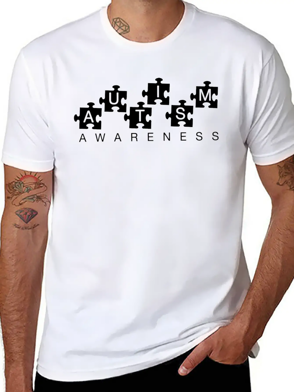 Autism Awareness Essential Cotton Tee For Daily Outfits – Unisex Style