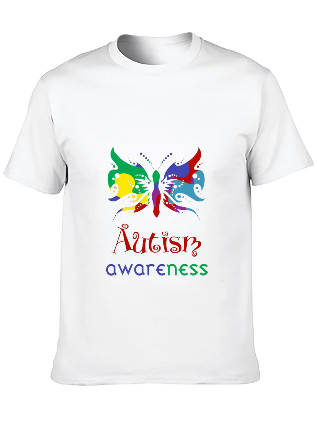Autism Awareness Relaxed Everyday Tee – Lightweight And Durable Cotton