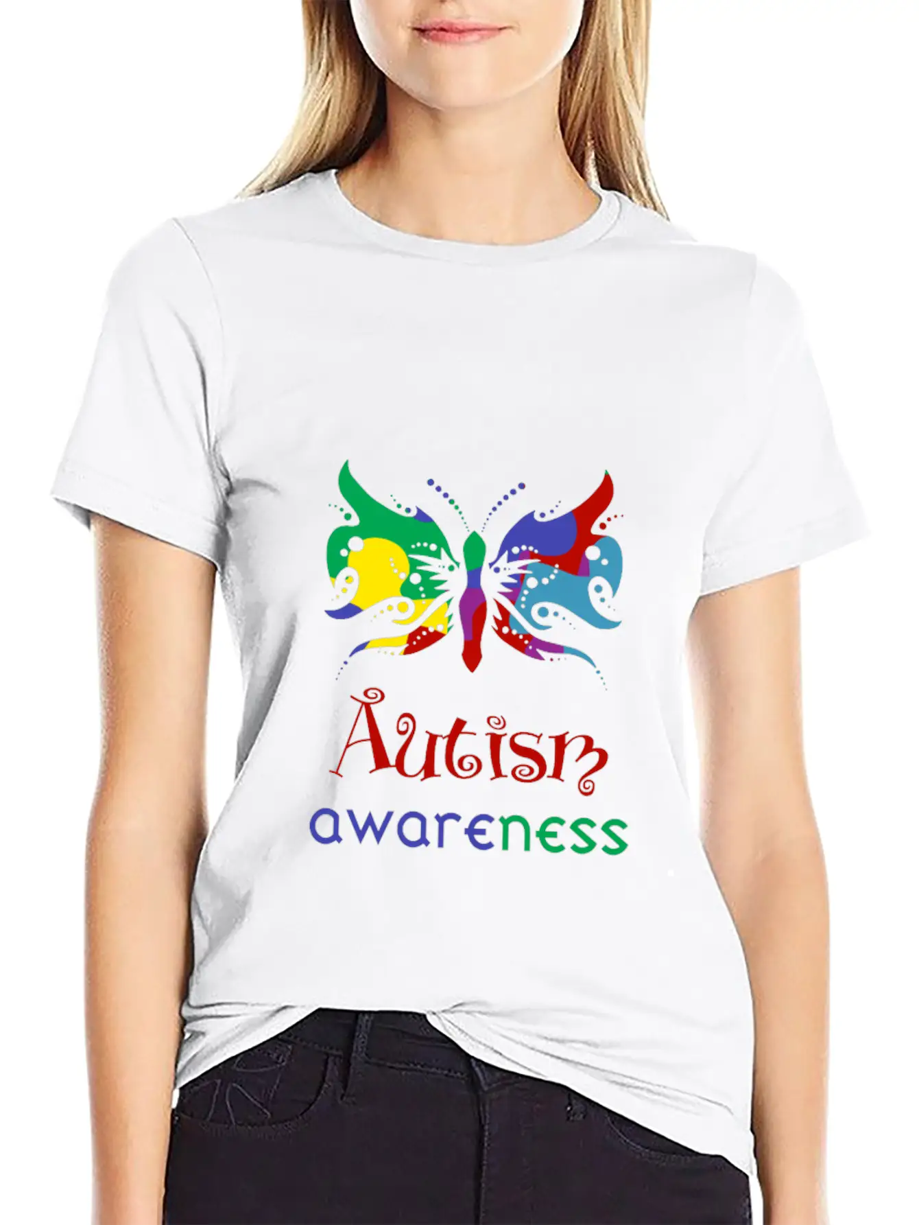 Autism Awareness Relaxed Everyday Tee – Lightweight And Durable Cotton
