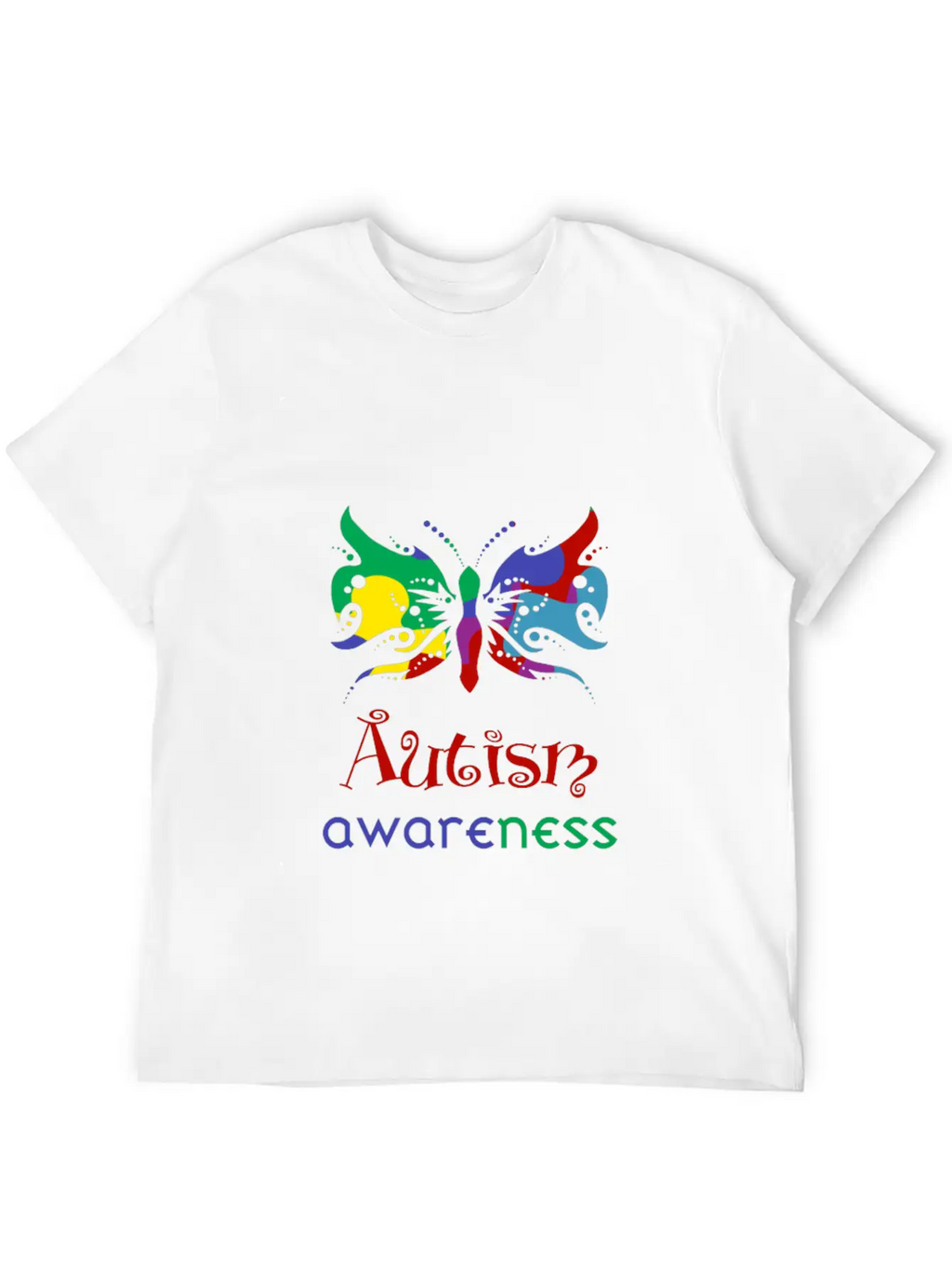 Autism Awareness Relaxed Everyday Tee – Lightweight And Durable Cotton