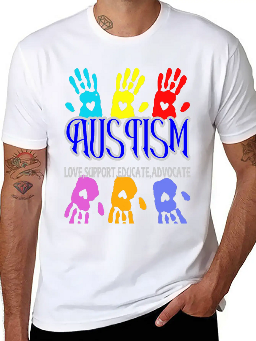 Autism26 Awareness Timeless Short Sleeve Tee – Comfy And Minimalist Design