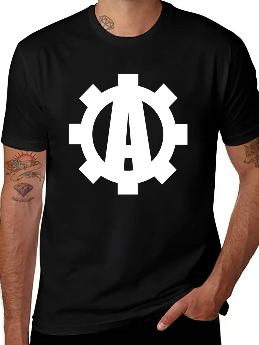 Automation Records Logo Timeless Short Sleeve Tee – Comfy And Minimalist Design