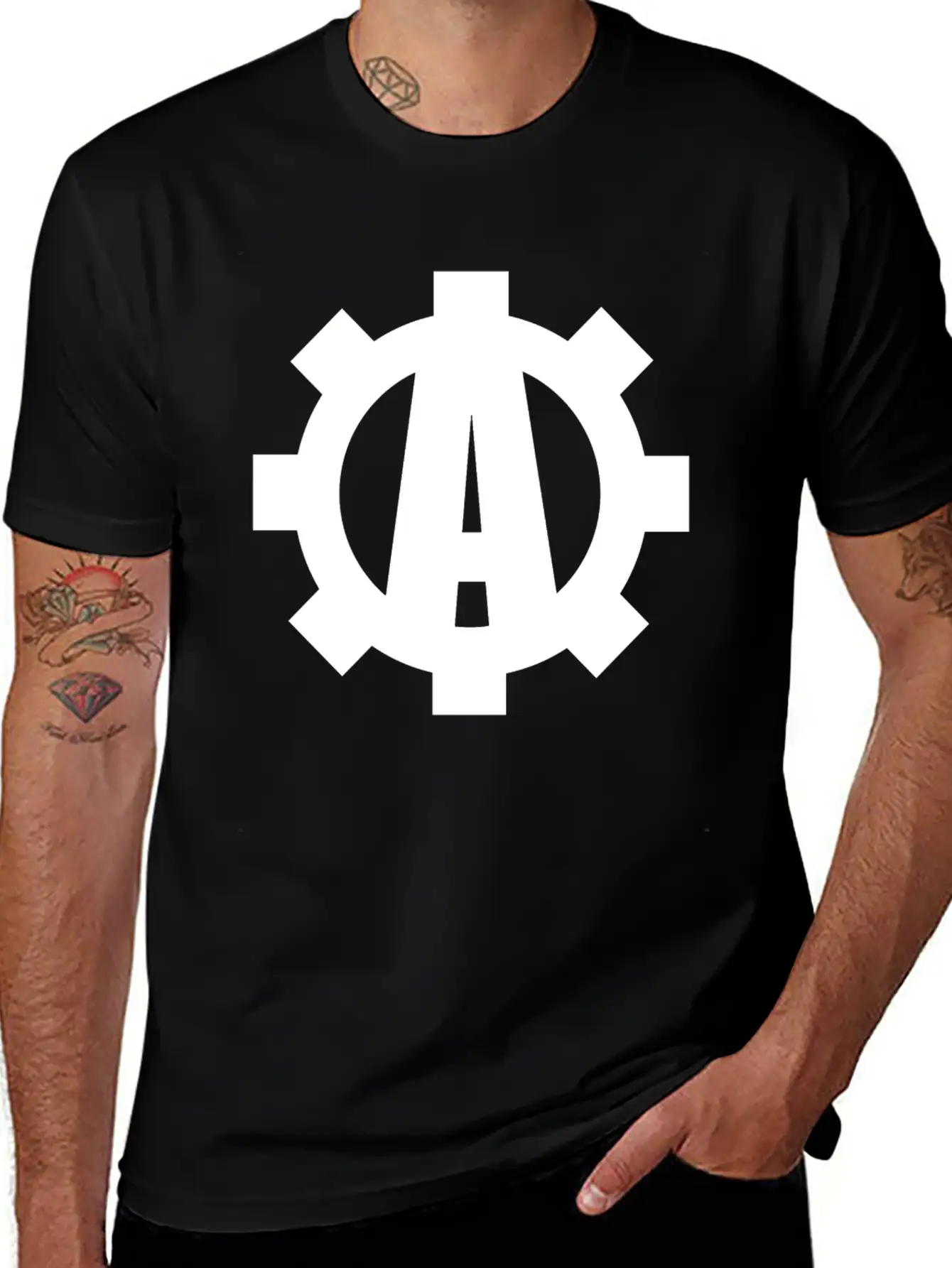 Automation Records Logo Timeless Short Sleeve Tee – Comfy And Minimalist Design