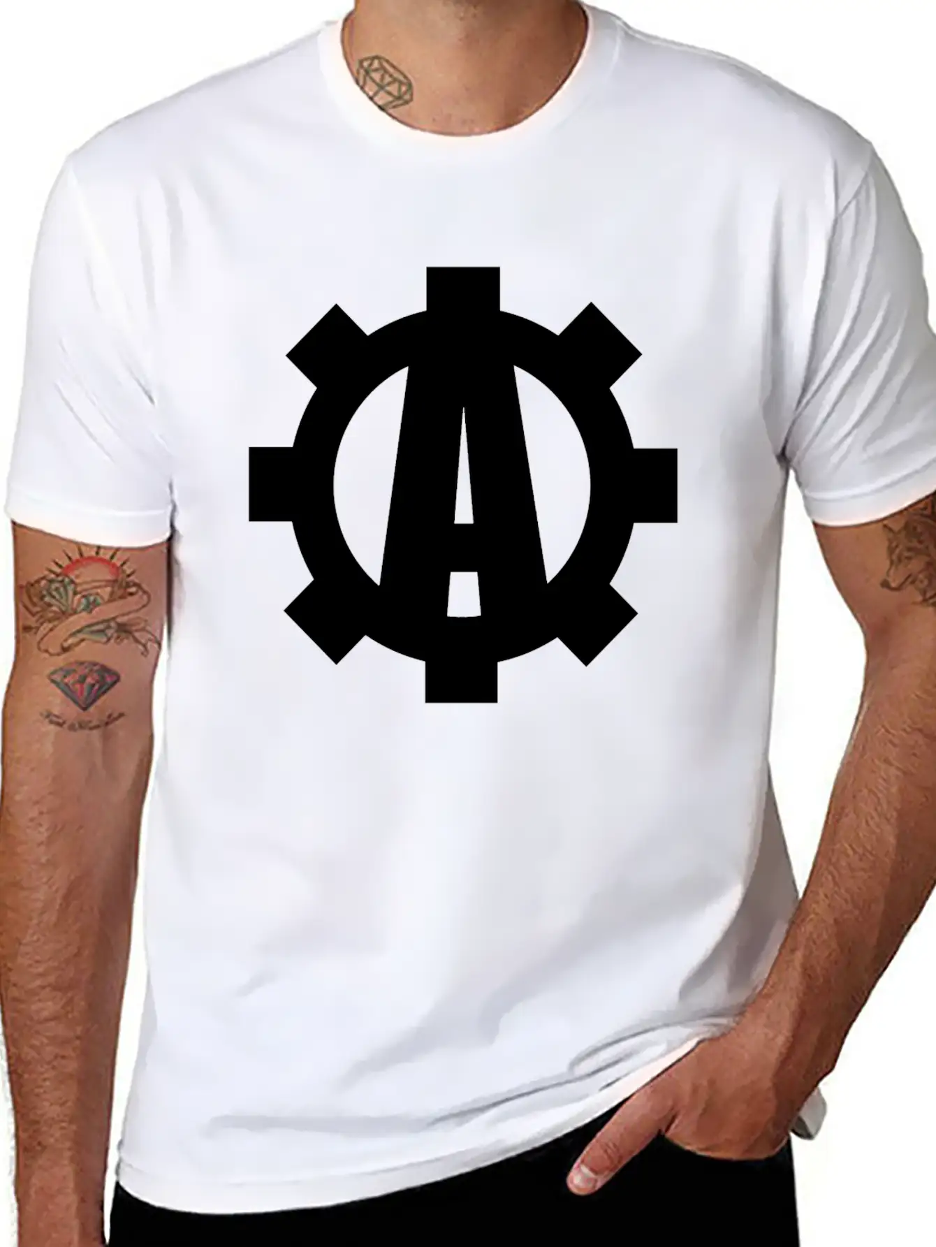 Automation Records Logo Timeless Short Sleeve Tee – Comfy And Minimalist Design