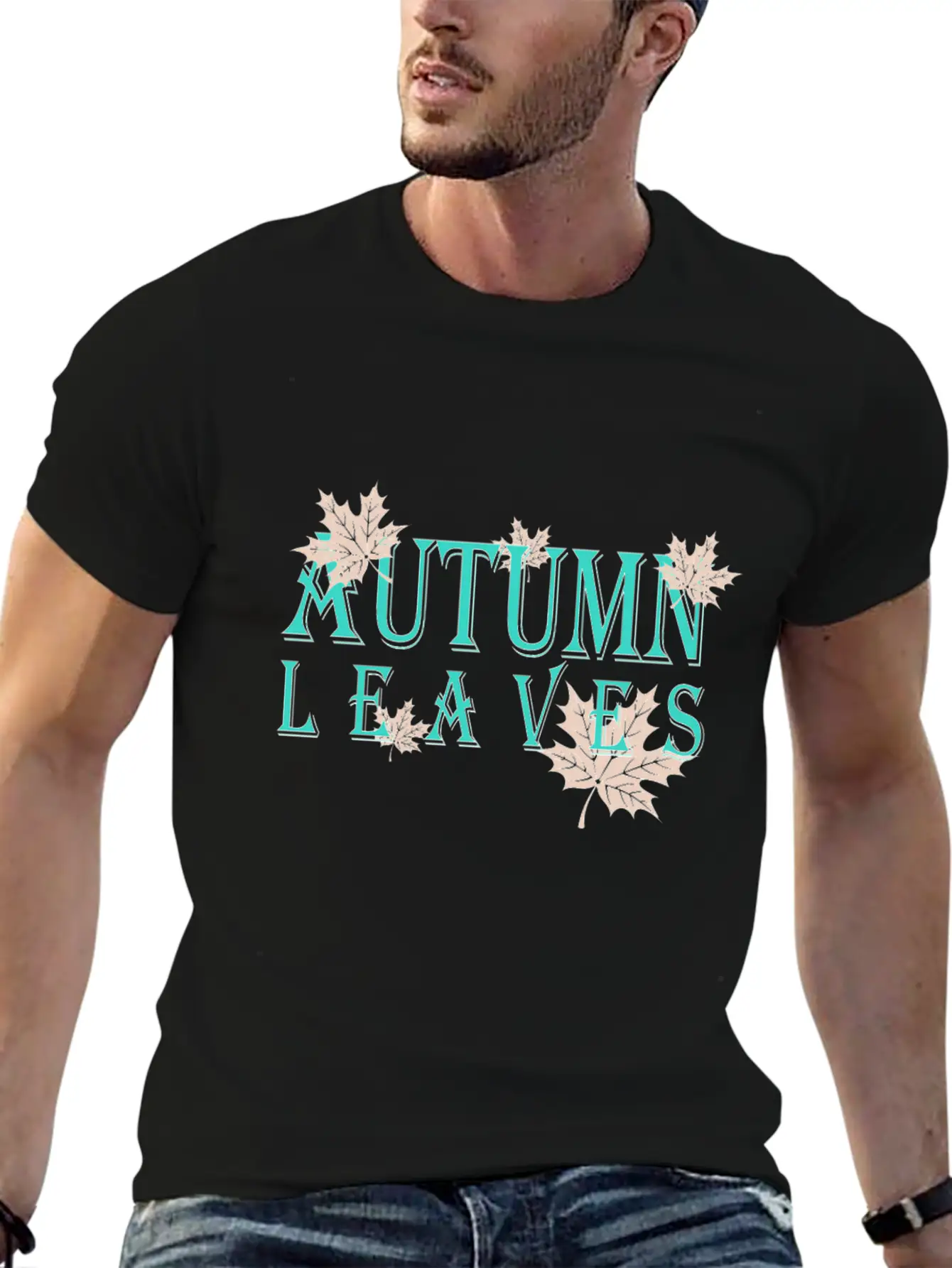 Autumn Leaves, The Beginning Of Autumn Classic Cotton Tee – Unisex Comfort For Any Season