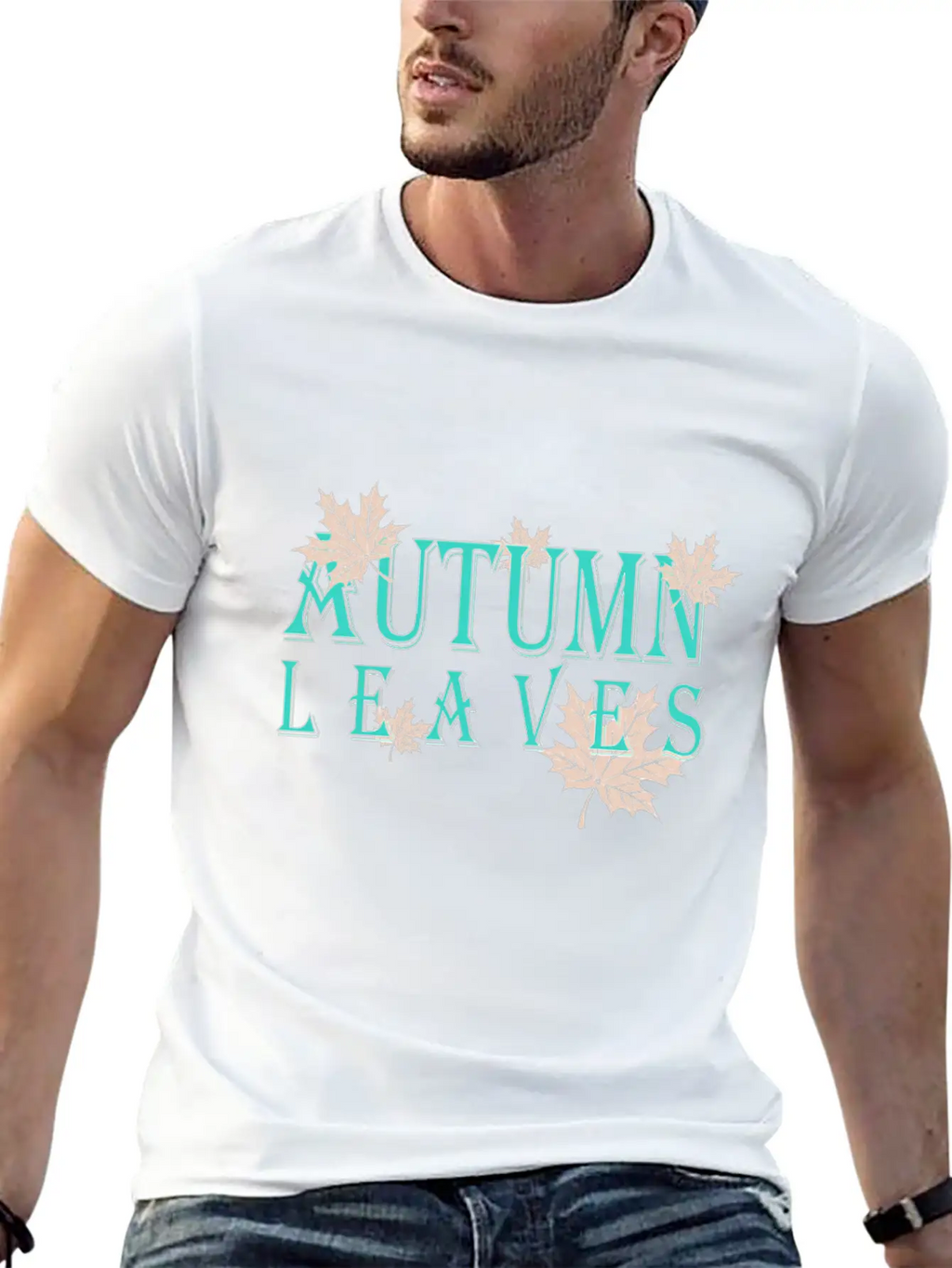 Autumn Leaves, The Beginning Of Autumn Classic Cotton Tee – Unisex Comfort For Any Season