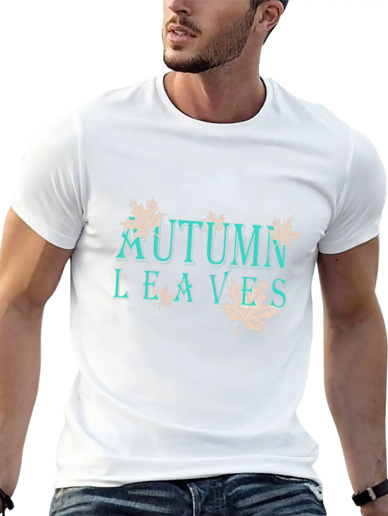 Autumn Leaves, The Beginning Of Autumn Classic Cotton Tee – Unisex Comfort For Any Season