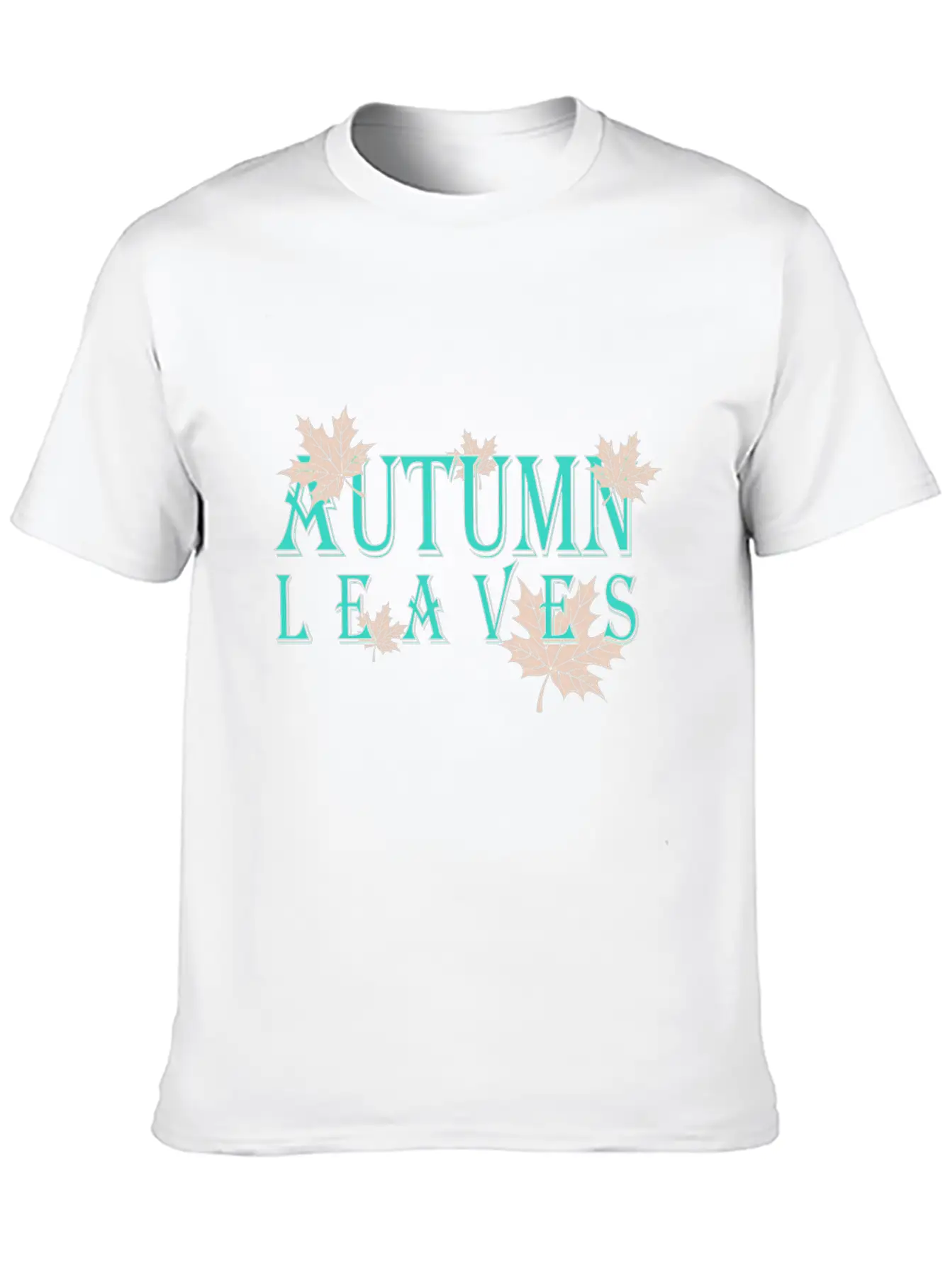 Autumn Leaves, The Beginning Of Autumn Classic Cotton Tee – Unisex Comfort For Any Season