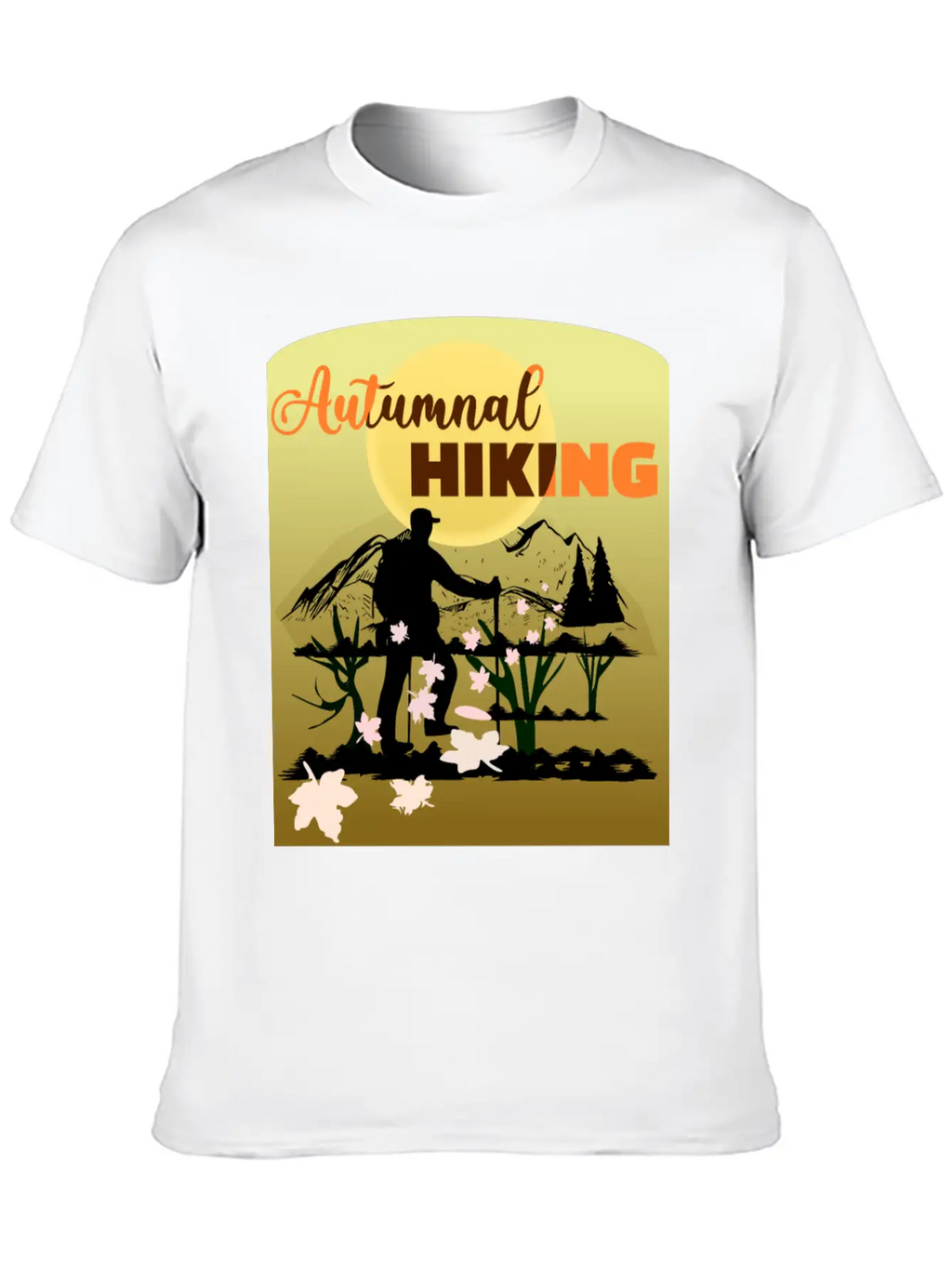 Autumnal Hiking | Autumn Hiking Timeless Short Sleeve Tee – Comfy And Minimalist Design