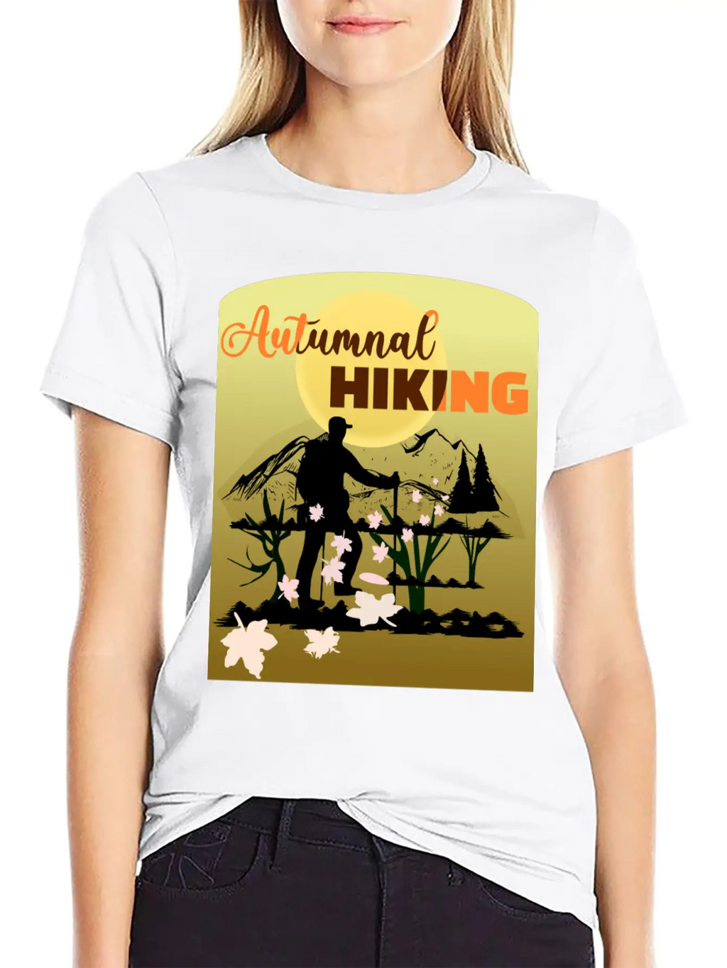 Autumnal Hiking | Autumn Hiking Timeless Short Sleeve Tee – Comfy And Minimalist Design