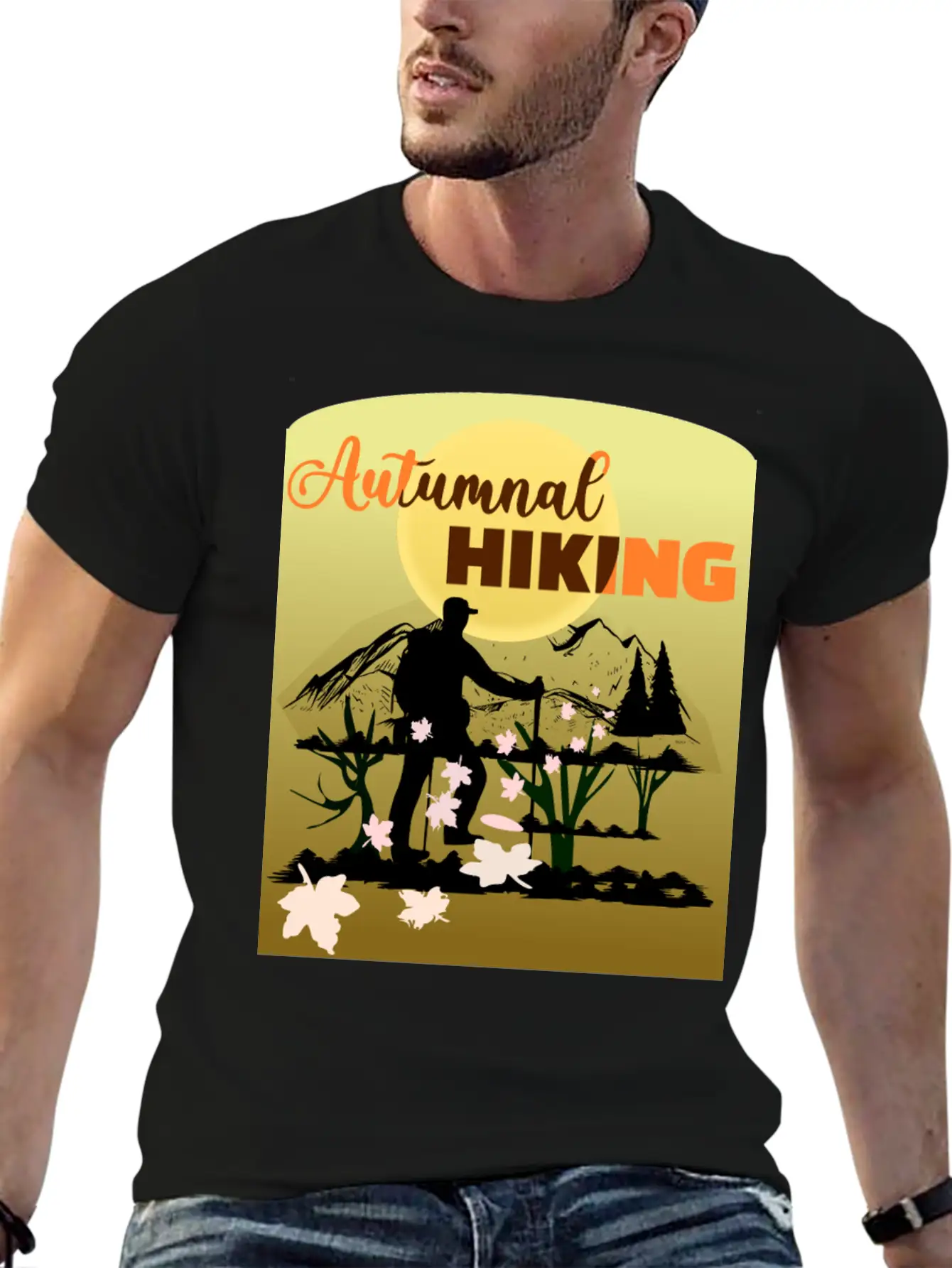 Autumnal Hiking | Autumn Hiking Timeless Short Sleeve Tee – Comfy And Minimalist Design