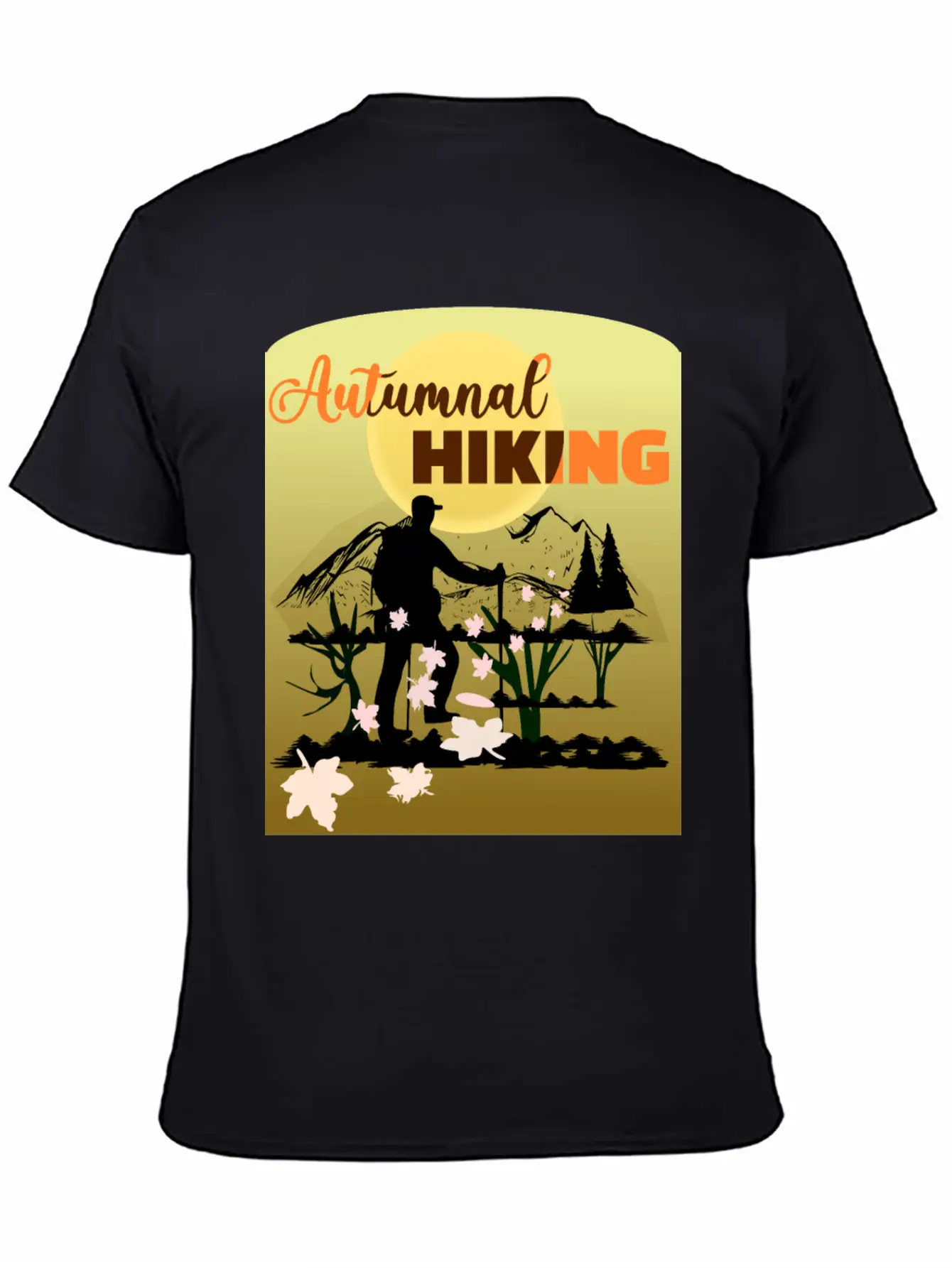 Autumnal Hiking | Autumn Hiking Timeless Short Sleeve Tee – Comfy And Minimalist Design