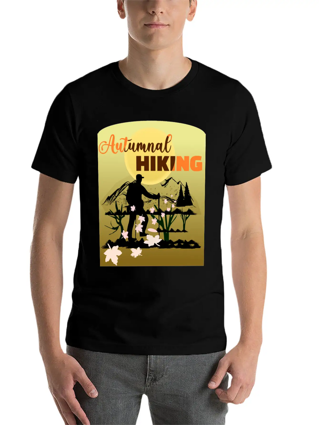 Autumnal Hiking | Autumn Hiking Timeless Short Sleeve Tee – Comfy And Minimalist Design
