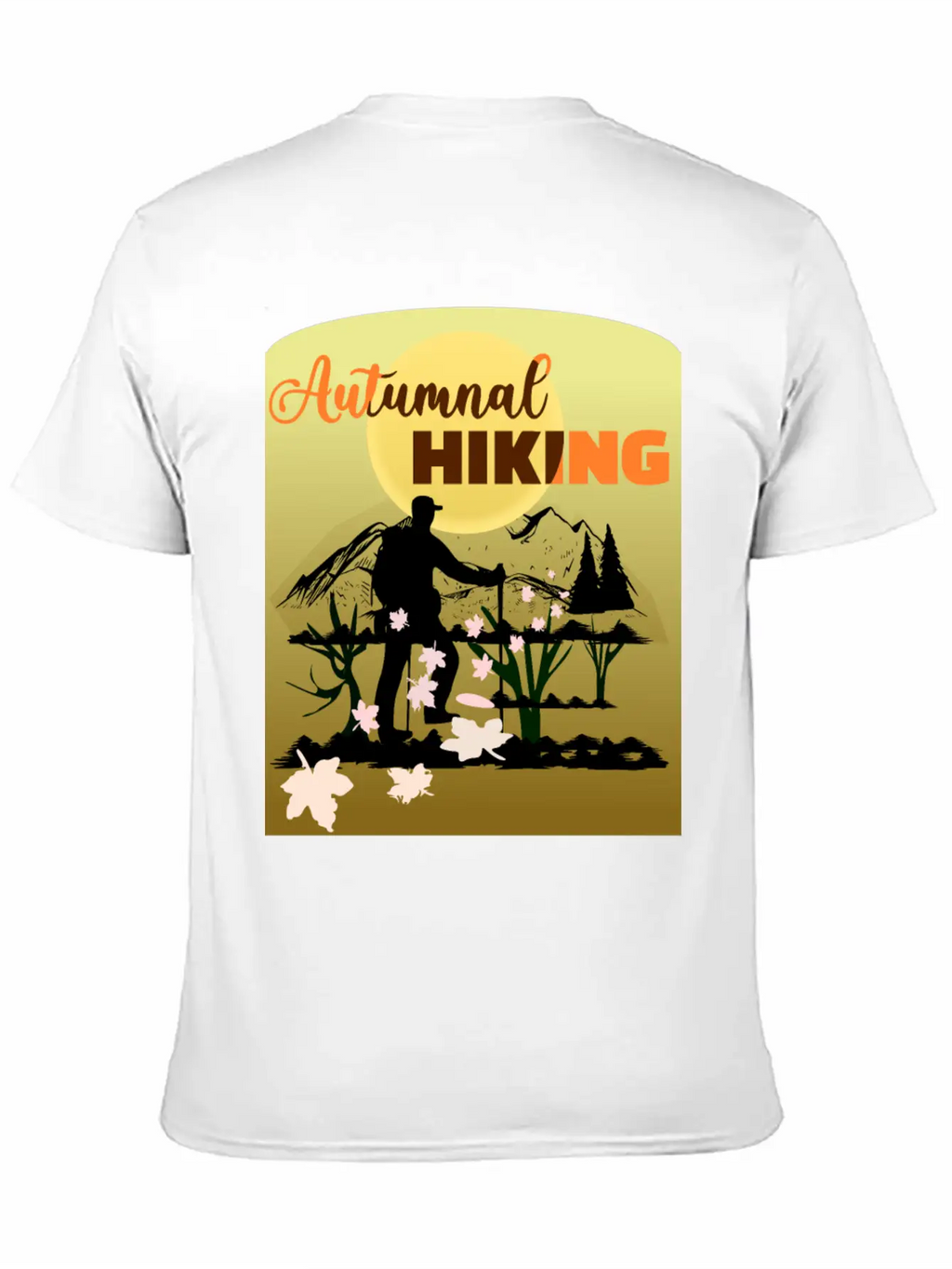 Autumnal Hiking | Autumn Hiking Timeless Short Sleeve Tee – Comfy And Minimalist Design