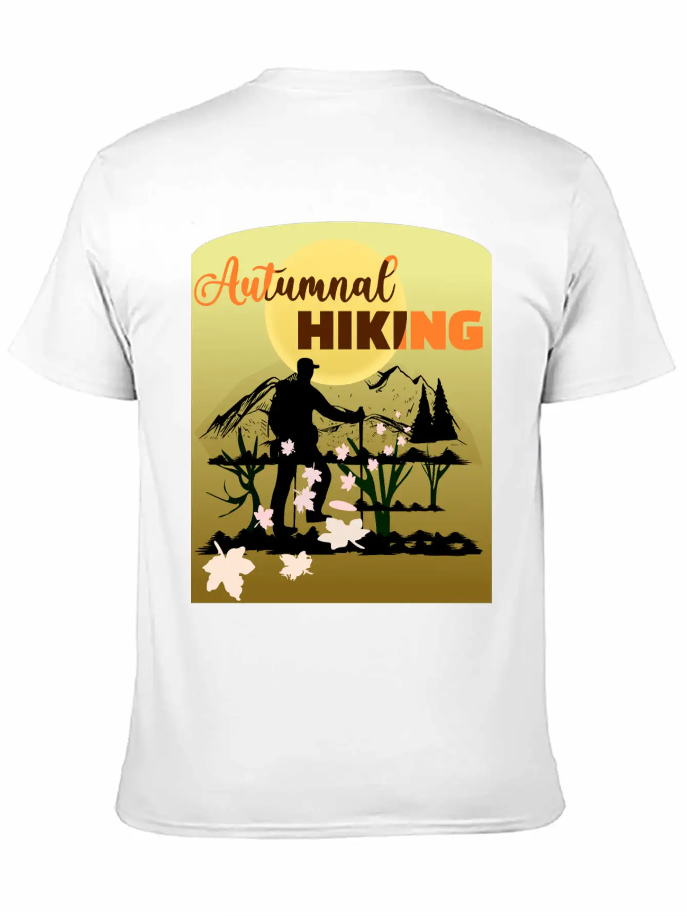 Autumnal Hiking | Autumn Hiking Timeless Short Sleeve Tee – Comfy And Minimalist Design