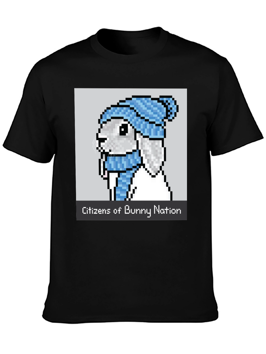 Citizens of Bunny Nation Black T-Shirt