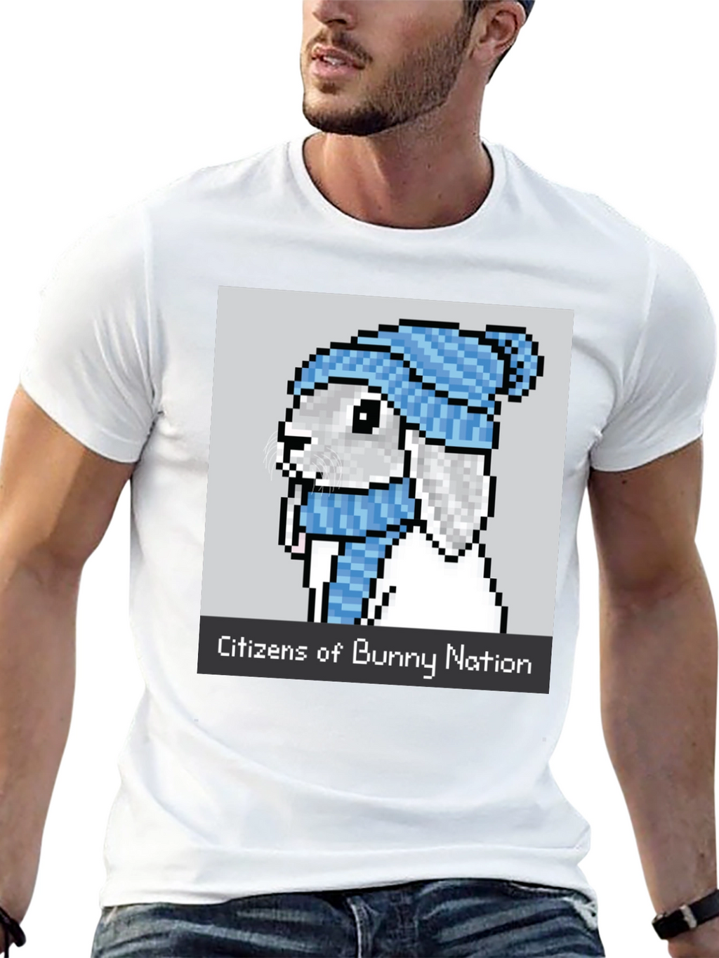 Citizens of Bunny Nation Black T-Shirt