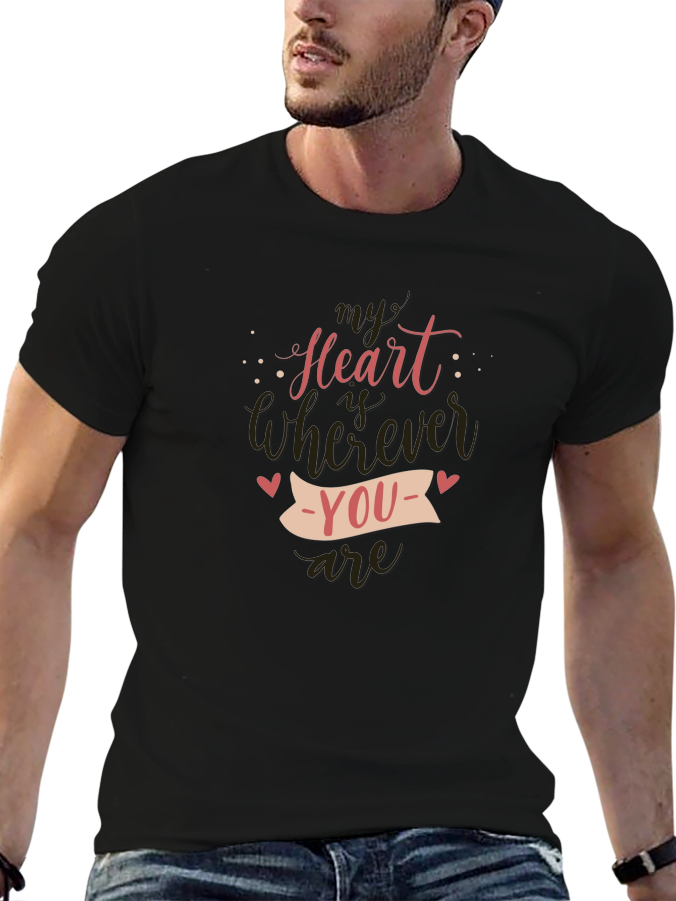 My Heart Is Wherever You Are - Graphic Tee