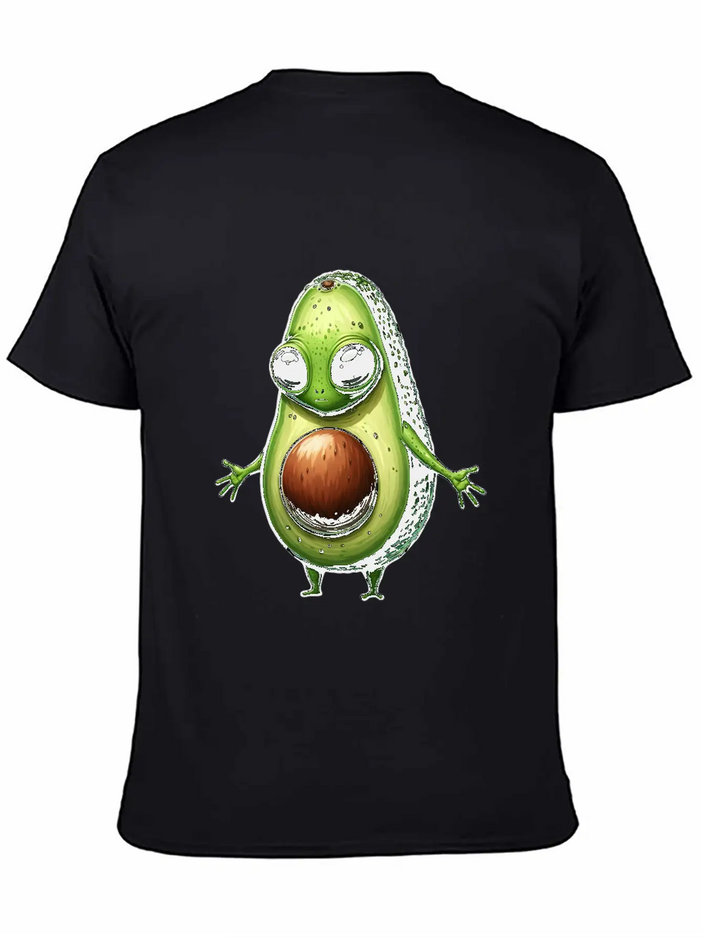 Avocado Alien Essential Cotton Tee For Daily Outfits – Unisex Style