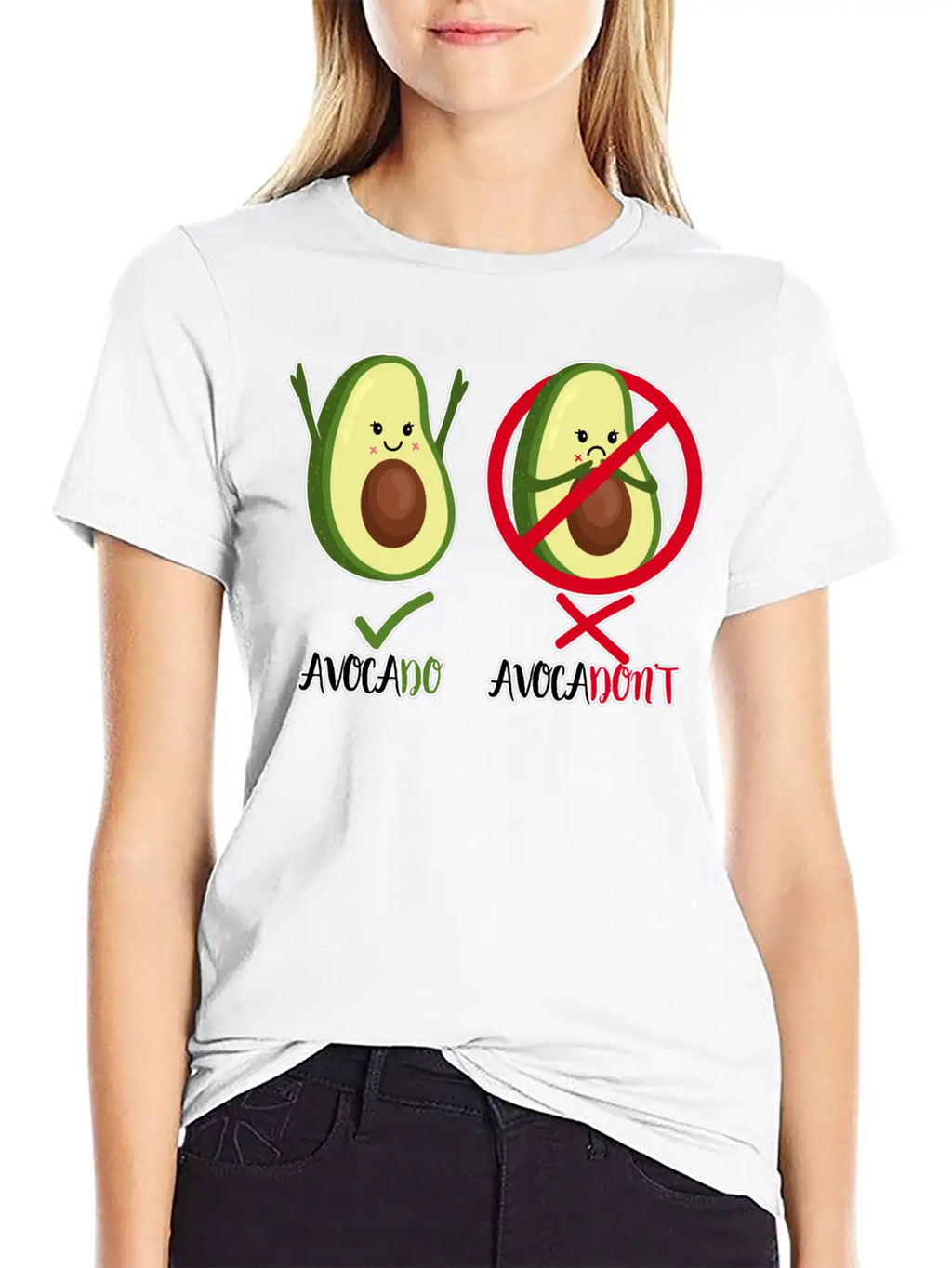 Avocado - Avocadon't - Motivational Quote Positive Classic Cotton Tee – Unisex Comfort For Any Season