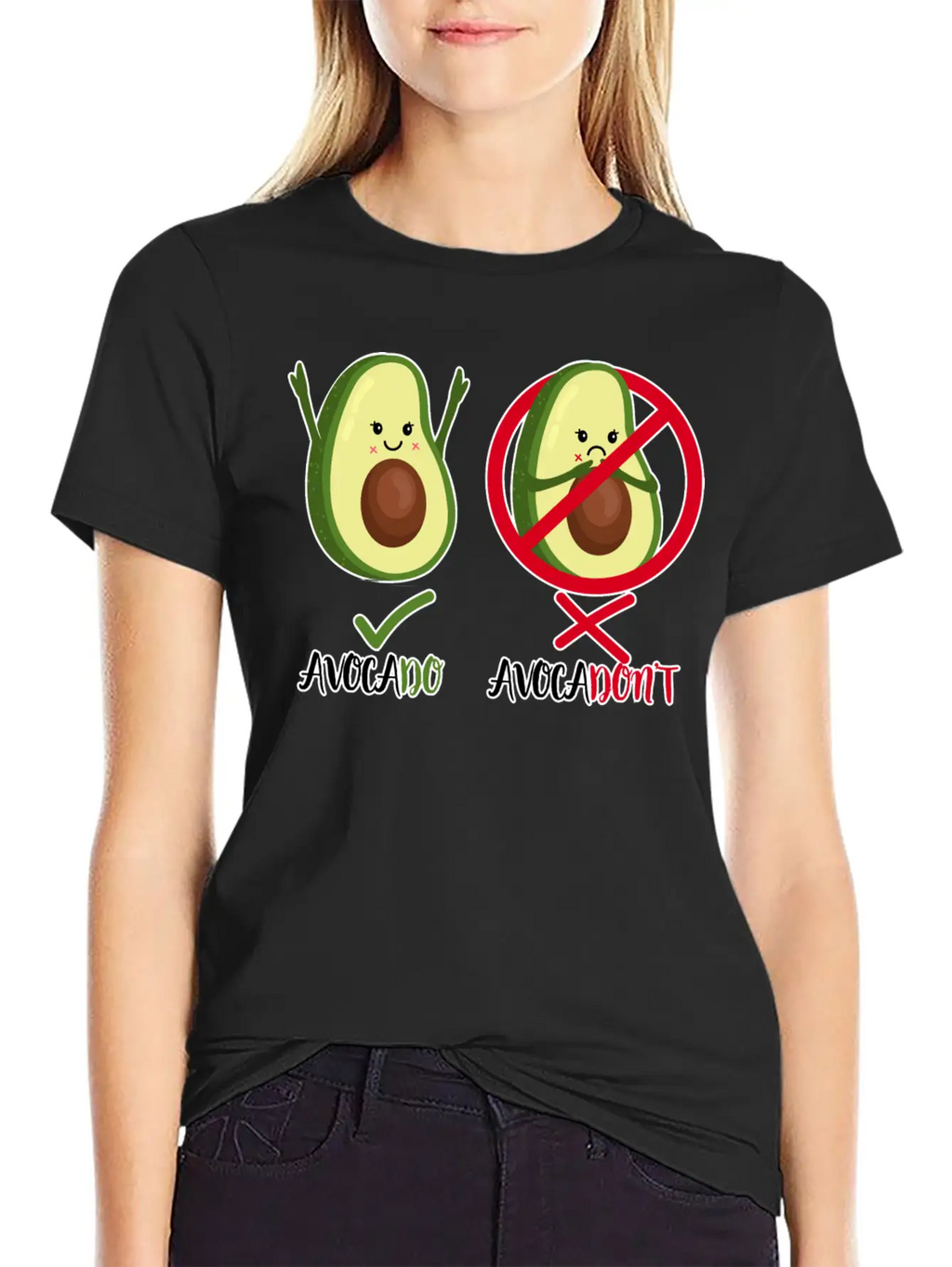 Avocado - Avocadon't - Motivational Quote Positive Classic Cotton Tee – Unisex Comfort For Any Season