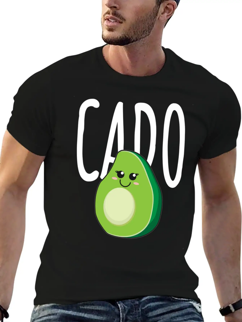Avocado Cado Couples Loves Matching Outfit For Cou Breathable Graphic T-Shirt – Perfect For Casual Days