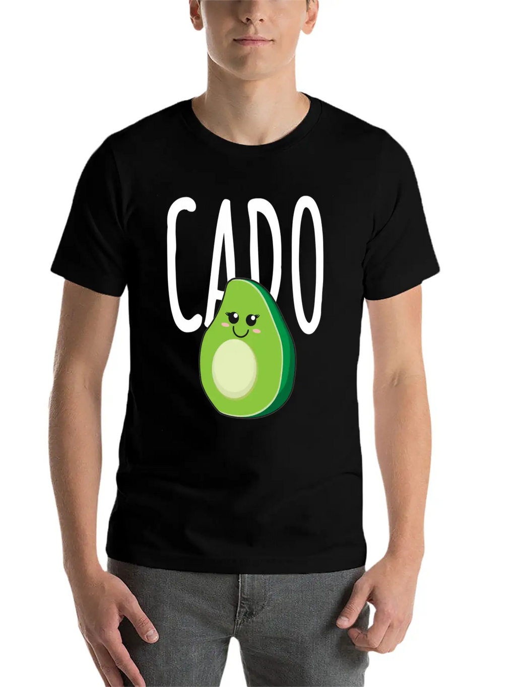 Avocado Cado Couples Loves Matching Outfit For Cou Breathable Graphic T-Shirt – Perfect For Casual Days