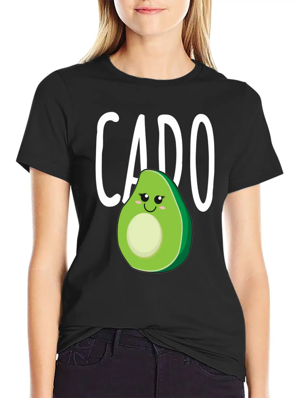 Avocado Cado Couples Loves Matching Outfit For Cou Breathable Graphic T-Shirt – Perfect For Casual Days