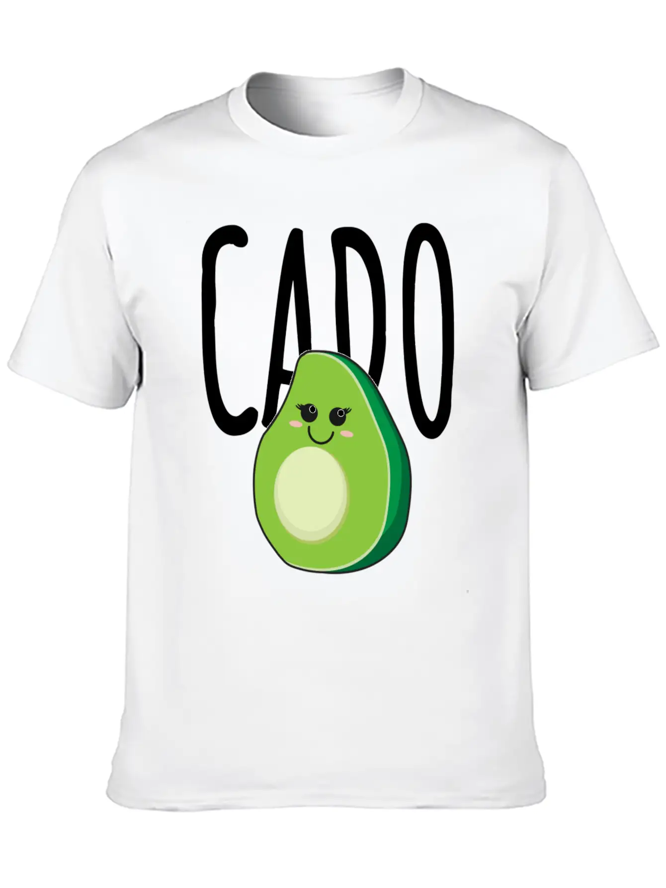 Avocado Cado Couples Loves Matching Outfit For Cou Breathable Graphic T-Shirt – Perfect For Casual Days