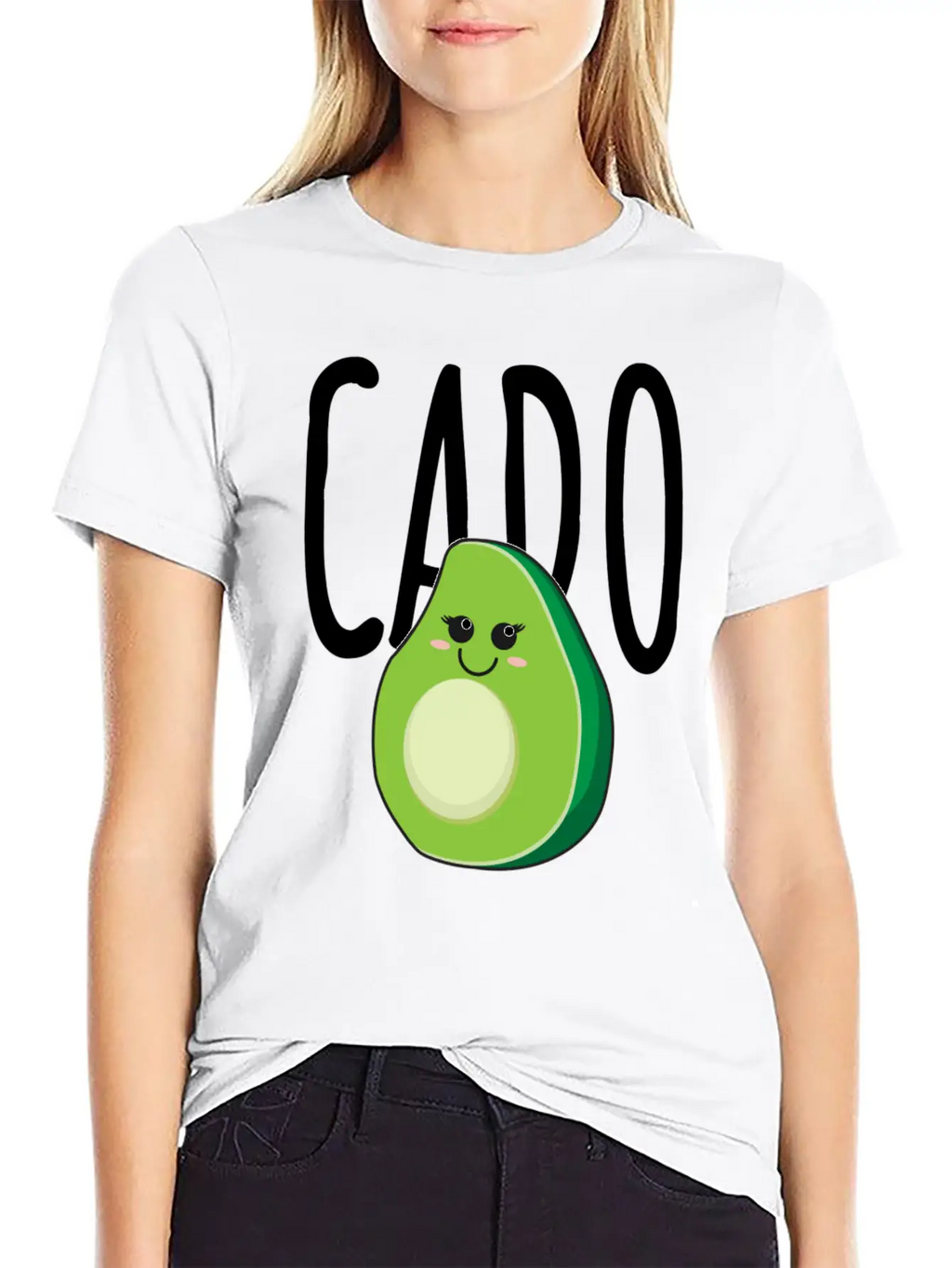 Avocado Cado Couples Loves Matching Outfit For Cou Breathable Graphic T-Shirt – Perfect For Casual Days